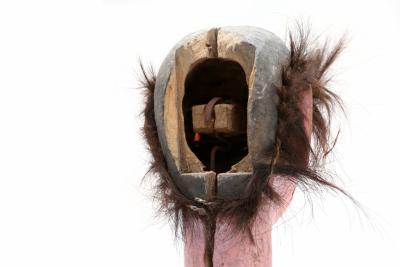 Antique Wooden Doll Heads