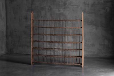 Antique Wooden Drying Rack France 19th Century