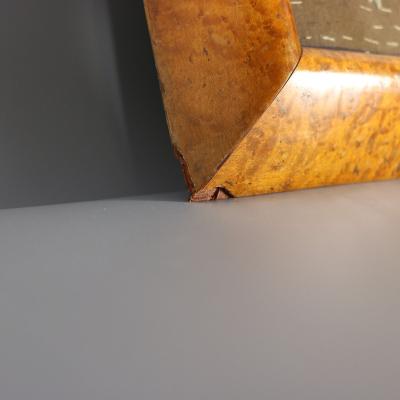 Antique Woolwork Embroidery with Fruit Basket and Bird