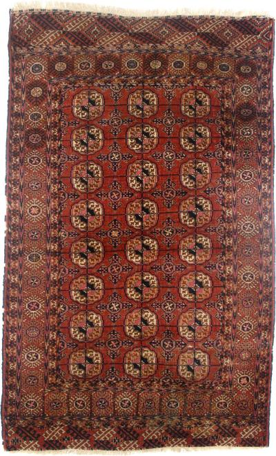 Antique Yamut Bokhara Rug 46 x 60 