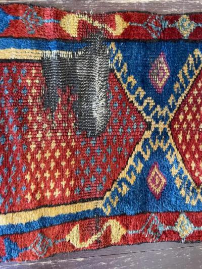 Antique Yastik Turkish Anatolian Rug AS IS
