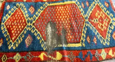 Antique Yastik Turkish Anatolian Rug AS IS