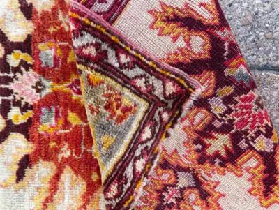 Antique Yastik Turkish Anatolian Rug The Sun