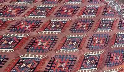 Antique Yomuth Carpet Turkoman as Is