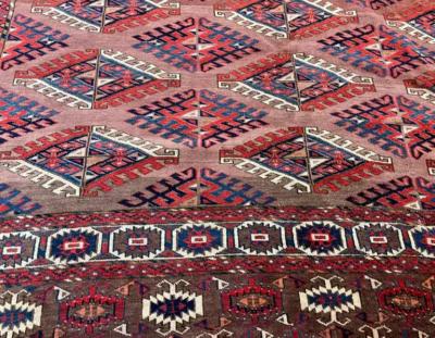 Antique Yomuth Carpet Turkoman as Is
