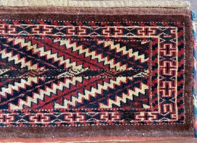 Antique Yomuth Rug Bag Turkoman