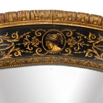 Antique giltwood Louis XIV style mirror