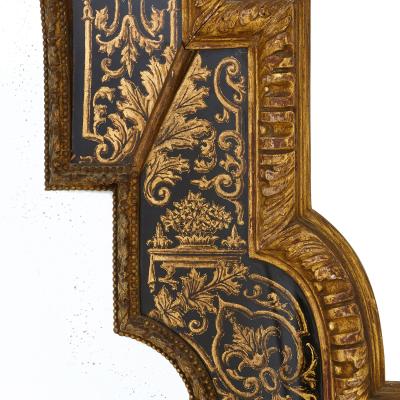Antique giltwood Louis XIV style mirror