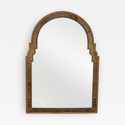 Antique giltwood Louis XIV style mirror