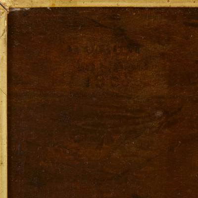 Antoine Dubost Pair of French Neoclassical oil paintings by Dubost