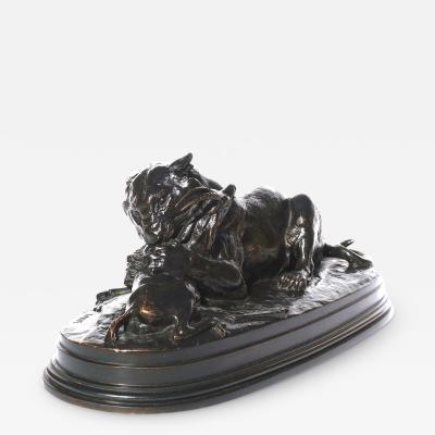 Antoine Louis Barye Antoine Louis Barye Tiger devouring A Gazelle 