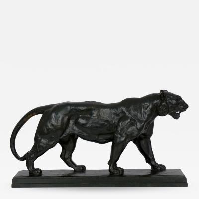 Antoine Louis Barye Tigre Qui Marche French Bronze Sculpture by Antoine Louis Barye Barbedienne