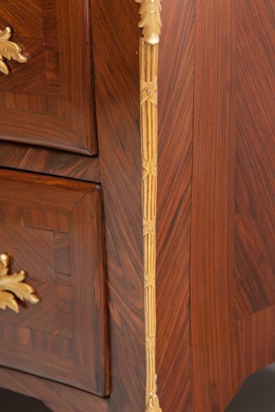 Antoine Mathieu Criaerd LOUIS XV KINGWOOD MARQUETRY COMMODE by A M CRIAERD