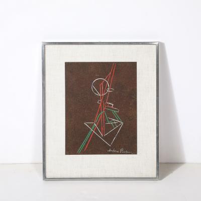 Antoine Pevsner Antoine Pevsner Signed Abstract Composition Screenprint 1961