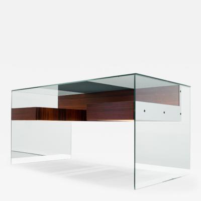 Antoine Philippon Jacqueline Lecoq Rosewood Desk 1960