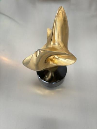 Antoine Poncet ANTOINE PONCET BRONZE SCULPTURE FLUIDOR