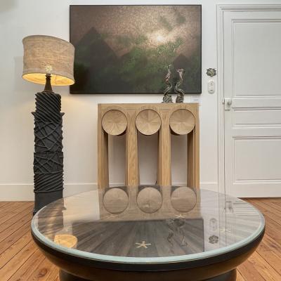 Antoine Vignault DENDERAH Solid oak console