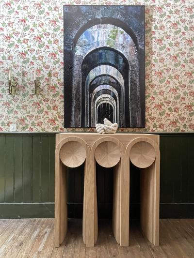 Antoine Vignault DENDERAH Solid oak console