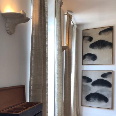 Antoine Vignault HOPE Dove plaster sconce by OAK Studio