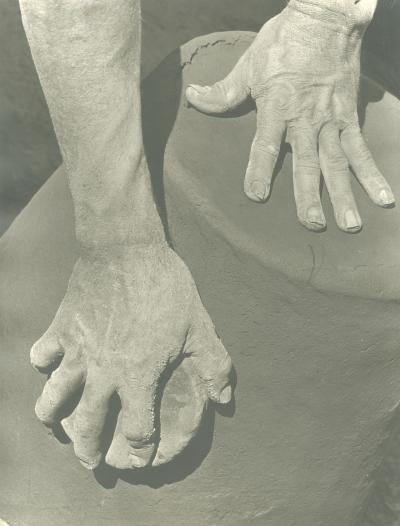 Anton Bruehl Hands of the Potter 1933