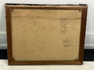 Antoni Clav MID CENTURY THE MUSICIAN PAINTING AFTER ANTONI CLAVE SANMARTIN