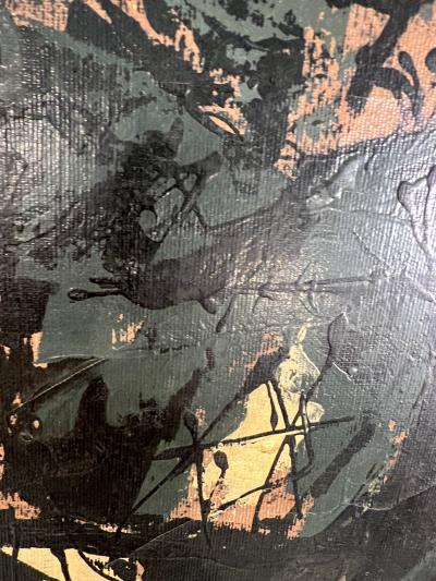 Antoni Clav MID CENTURY THE MUSICIAN PAINTING AFTER ANTONI CLAVE SANMARTIN