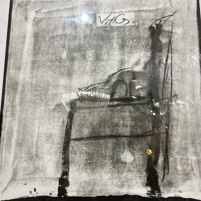 Antoni Tapies Antoni T PIES Variations 1 Profile Chaise 