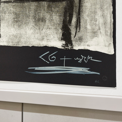 Antoni Tapies Antoni T PIES Variations 1 Profile Chaise 