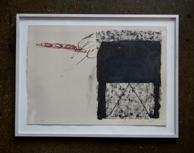 Antoni Tapies Limited edition lithograph by Antoni T pies