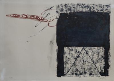 Antoni Tapies Limited edition lithograph by Antoni T pies