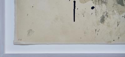 Antoni Tapies Limited edition lithograph by Antoni T pies