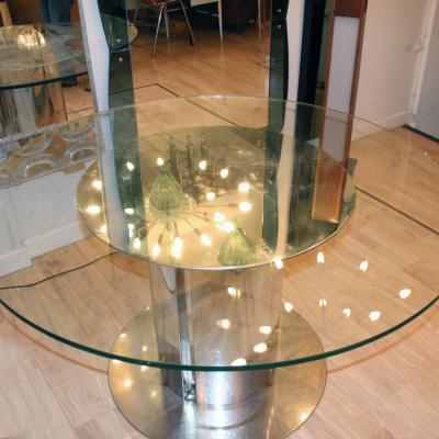 Antonia Astori CIDONIO CIRCULAR DINING TABLE BY ANTONIA ASTORI FOR CIDUE