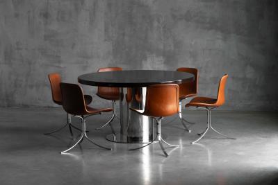 Antonia Astori Cidonio Dining Table by Antonia Astori for Driade Italy 1970s