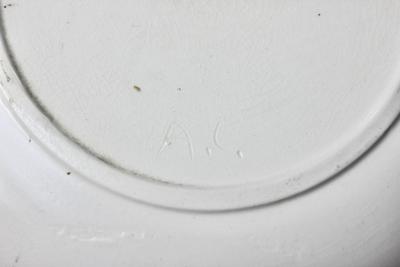 Antonia Campi Ceramic Plaque bt Antonia Campi for C S I Laveno 1955 Italy