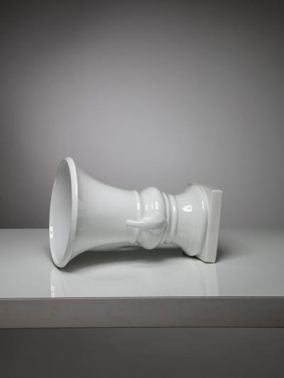 Antonia Campi Enameled Ceramic Vase by Antonia Campi for S C I Laveno