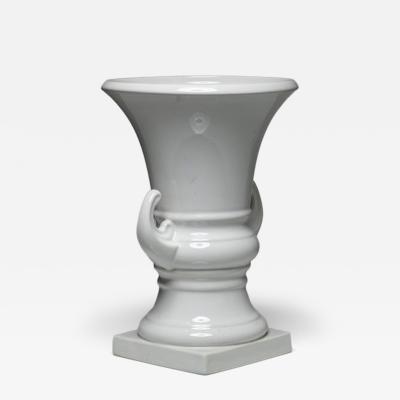 Antonia Campi Enameled Ceramic Vase by Antonia Campi for S C I Laveno