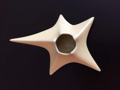 Antonia Campi Pair of Antonia Campi 1950s Italian Candleholders