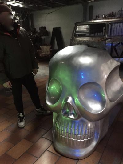 Antonio Cagianelli Contemporary Armchair Skull Transvital Mother by Antonio Cagianelli Italy