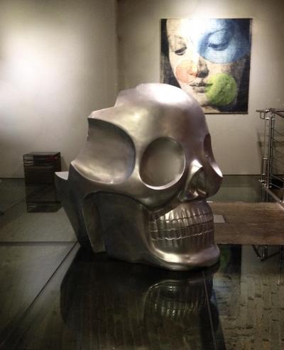 Antonio Cagianelli Contemporary Armchair Skull Transvital Mother by Antonio Cagianelli Italy