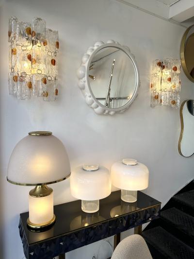 Antonio Cagianelli Contemporary Bubble Atomo Ceramic Mirror by Antonio Cagianelli Italy