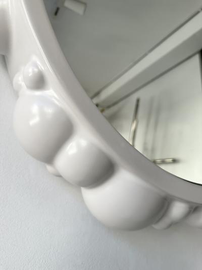 Antonio Cagianelli Contemporary Bubble Atomo Ceramic Mirror by Antonio Cagianelli Italy