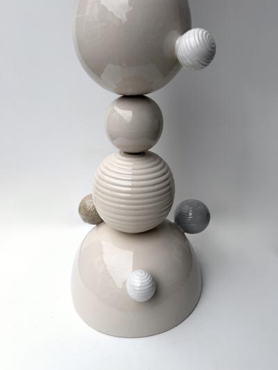 Antonio Cagianelli Contemporary Ceramic Atomo Floor Lamp by Antonio Cagianelli Italy