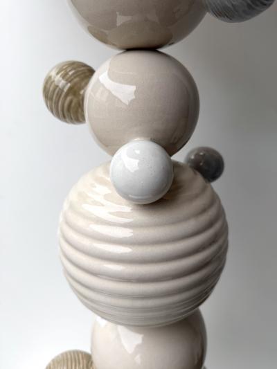 Antonio Cagianelli Contemporary Ceramic Atomo Floor Lamp by Antonio Cagianelli Italy