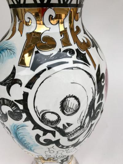 Antonio Cagianelli Contemporary Ceramic Vase by Antonio Cagianelli Italy
