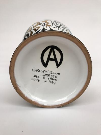 Antonio Cagianelli Contemporary Ceramic Vase by Antonio Cagianelli Italy