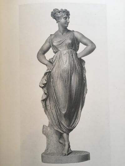 Antonio Canova Figural Marble Mantelpiece