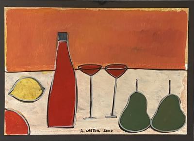 Antonio Castor Green Pears Yellow Lemon 