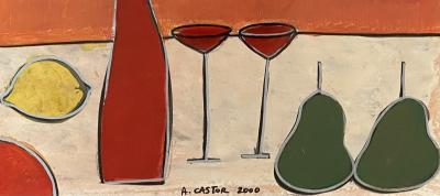 Antonio Castor Green Pears Yellow Lemon 