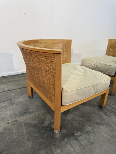 Antonio Citterio Pair of Mozart Lounge Chairs by Antonio Citterio for Flexform Italy