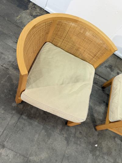 Antonio Citterio Pair of Mozart Lounge Chairs by Antonio Citterio for Flexform Italy